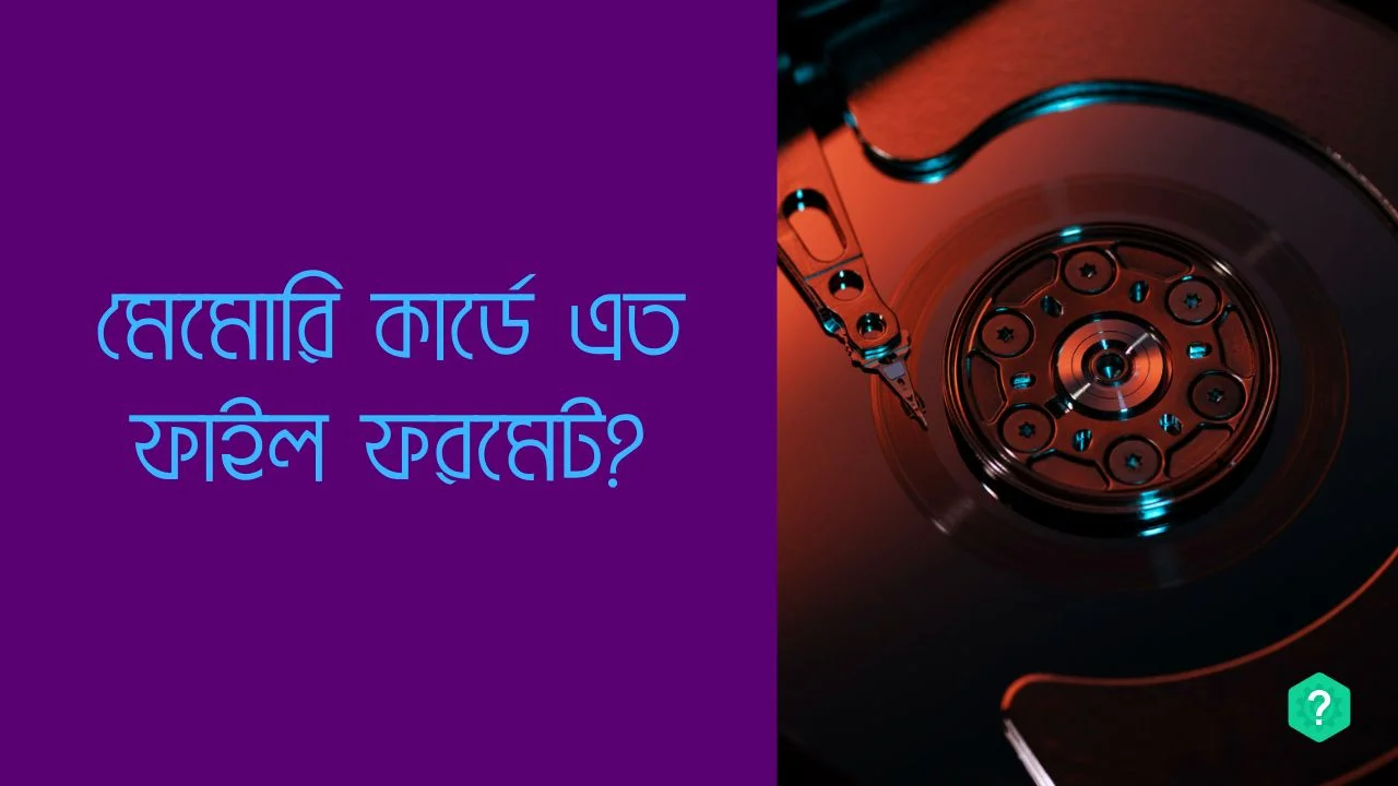 মেমোরি কার্ডে এত ফাইল ফরমেট? 99% ইউজার জানেই না এই লুকানো সত্যগুলো!